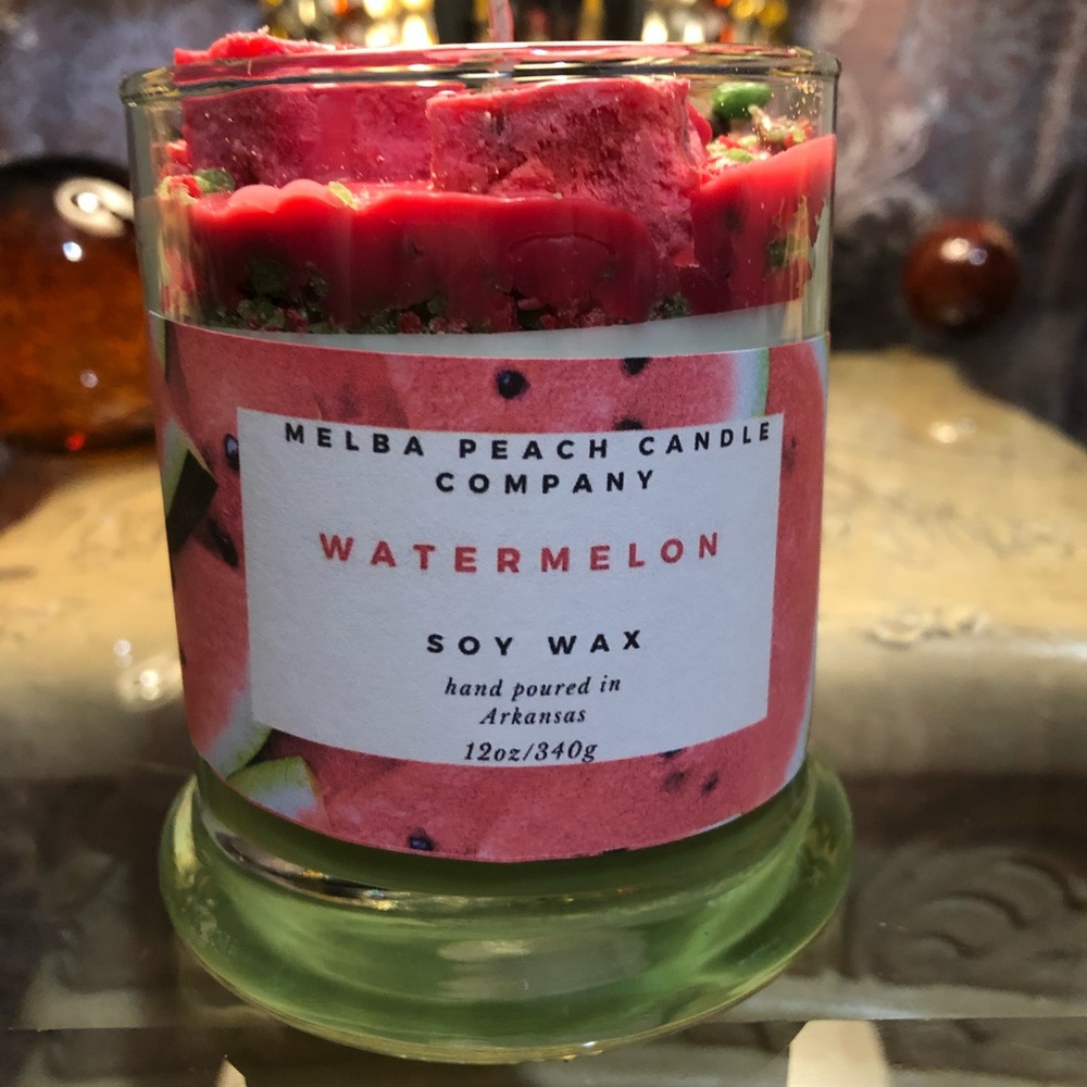 Watermelon Soywax Candle 12oz